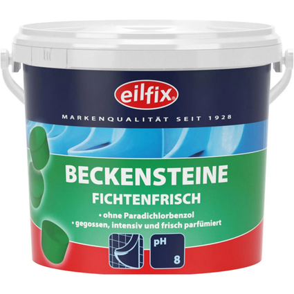 eilfix Beckensteine "Fichtenfrisch", Inhalt: 1.000 g