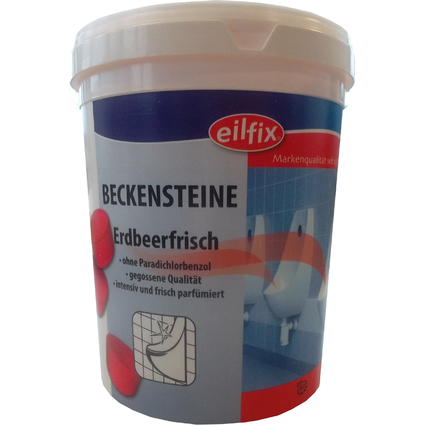 eilfix Beckensteine "Erdbeerfrisch", Inhalt: 1.000 g