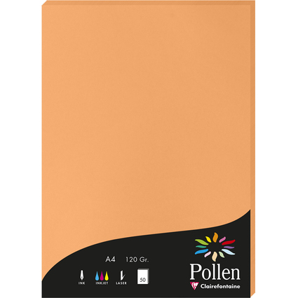 Pollen by Clairefontaine Papier DIN A4, clementine