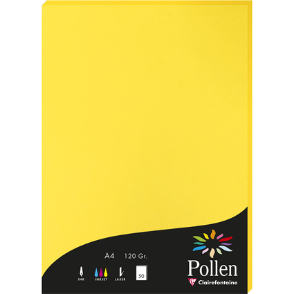 Pollen by Clairefontaine Papier DIN A4, sonne