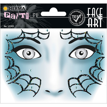 HERMA Face Art Sticker Gesichter "Spider"