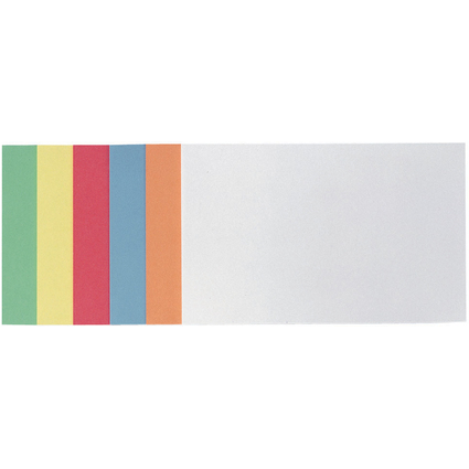 FRANKEN Moderationskarte, selbstklebend, 98 x 149 mm