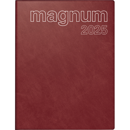 rido id Buchkalender "magnum Catana", 2025, weinrot