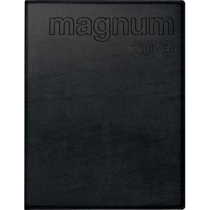 rido id Buchkalender "magnum Prestige", 2025, schwarz
