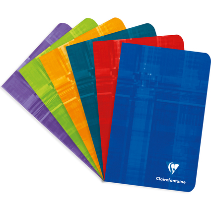 Clairefontaine Carnet piqre, 110 x 170 mm, lign 7 mm