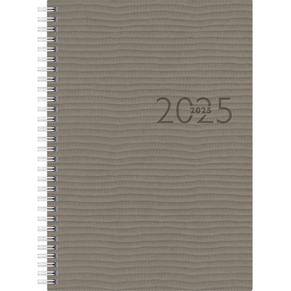 rido id Buchkalender "studioplan int. Tejo", 2025, grau