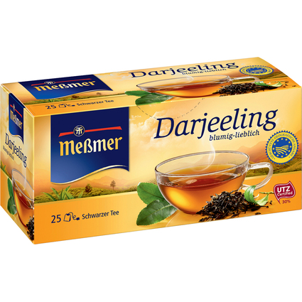Memer Schwarzer Tee "Darjeeling", 25er Packung