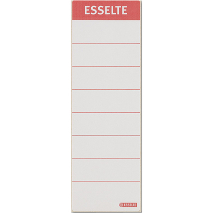 Esselte Ordnerrcken-Etikett, 60 x 190 mm, lang, breit, wei