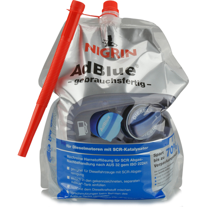 NIGRIN AdBlue Standbeutel, gebrauchsfertig, 5 Liter