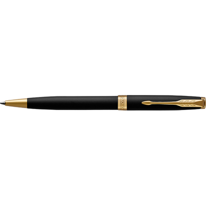 PARKER Drehkugelschreiber SONNET Matte Black G.C.