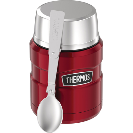 THERMOS Speisegef STAINLESS KING, 0,47 Liter, rot