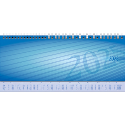 rido id Tischkalender "Sequenz", 2025, blau