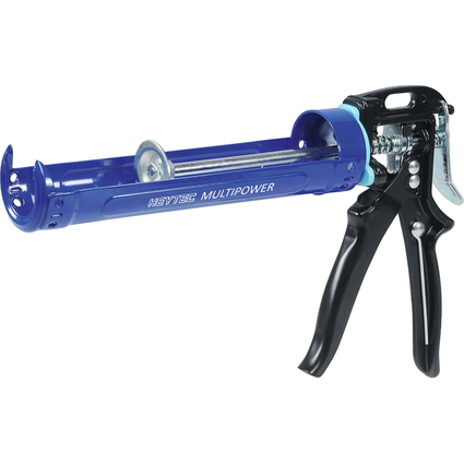 HEYTEC Profi-Kartuschenpistole Multipower, blau / schwarz