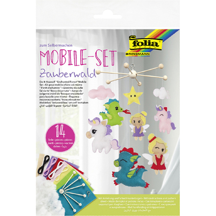 folia Mobile-Set "Zauberwald", 14-teilig