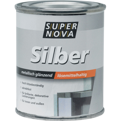 SUPER NOVA Silber-Effektlack, 125 ml