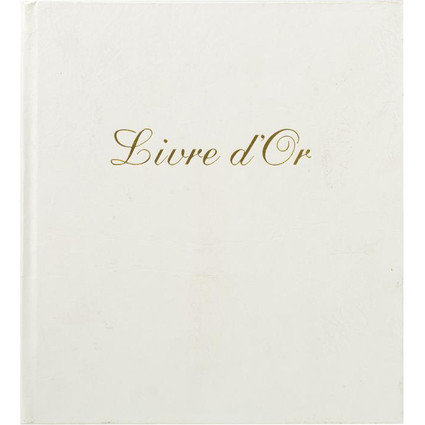 EXACOMPTA Gstebuch "Livre d'Or"", 220 x 260 mm, wei