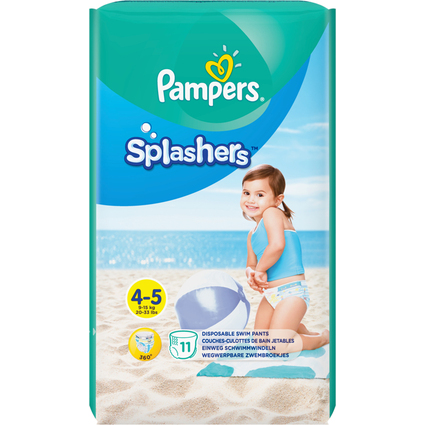 Pampers Schwimmwindeln Splashers Gre 4 - 5, Tragepack