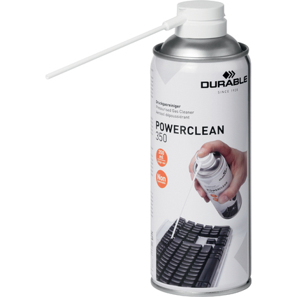 DURABLE Druckluftreiniger "POWERCLEAN 350", Inhalt: 350 ml