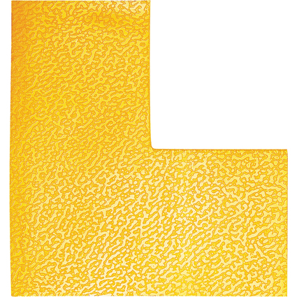 DURABLE Stellplatzmarkierung, L-Form, selbstklebend, gelb