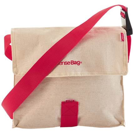 transotype Umhngetasche "senseBag Messenger Bag", natur