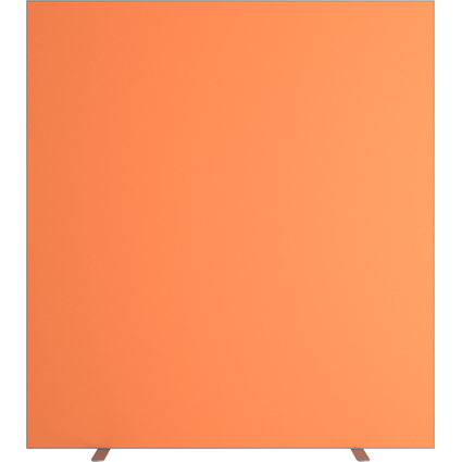 PAPERFLOW Trennwand easyScreen, Textiloberflche, orange
