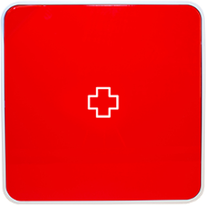 PAPERFLOW Erste-Hilfe-Kasten "multiBox", rot