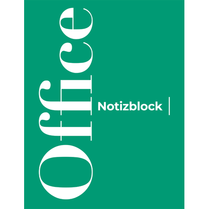 Clairefontaine Notizblock A4, 50 Blatt, kariert 5x5 mm