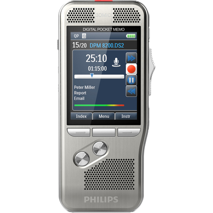 PHILIPS Diktiergert Digital Pocket Memo DPM8100