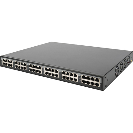 DIGITUS Gigabit PoE + Injektor, 24-Port