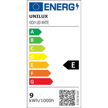 UNiLUX LED-Tischleuchte VICKY, dimmbar, Buche/wei