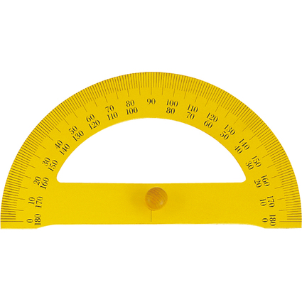 Wonday Tafel-Halbkreis-Winkelmesser, 180 Grad, magnethaftend