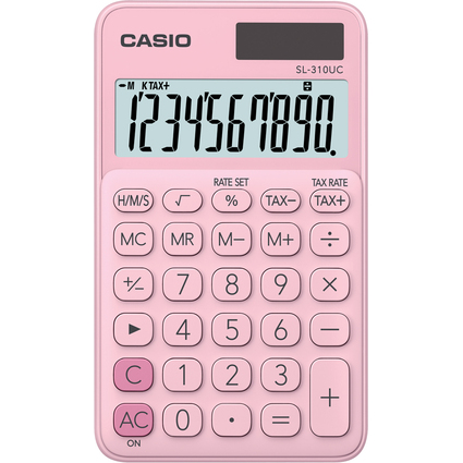 CASIO Taschenrechner SL-310UC-PK, pink