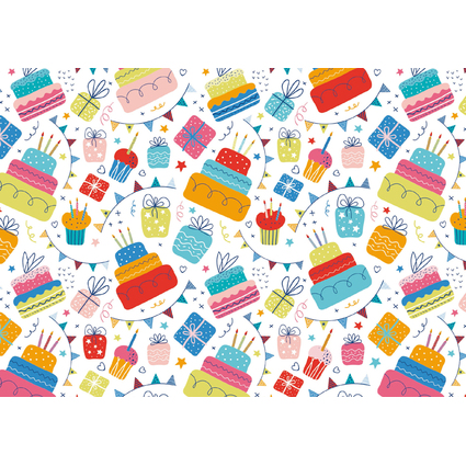 SUSY CARD Geschenkpapier "Let's Celebrate", auf Rolle