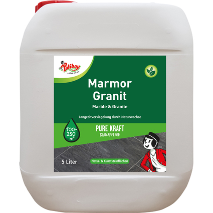 Poliboy Marmor Granit Pflege, 5 Liter