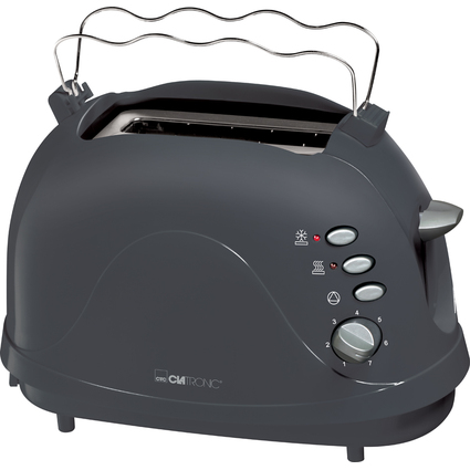 CLATRONIC 2-Scheiben-Toaster TA 3565, grau