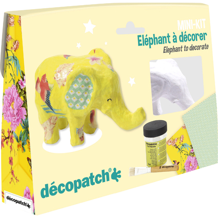 dcopatch Pappmach-Set "Elefant", 5-teilig