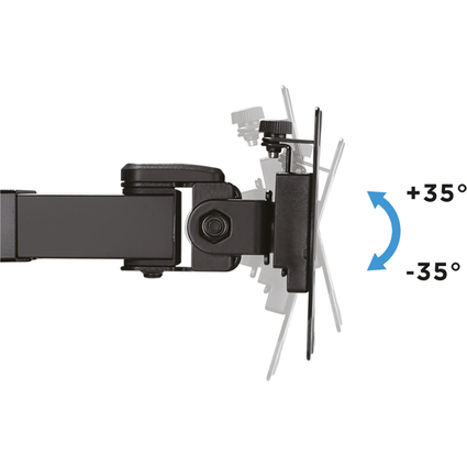 LogiLink Monitorhalterung fr 2 Monitore 17-32", schwarz