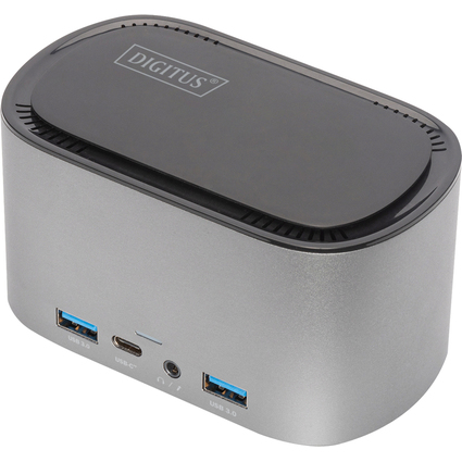 DIGITUS USB-C Docking Station mit SSD-Gehuse (M.2), 11-Port