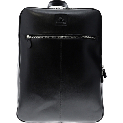 EXACOMPTA Notebook-Rucksack EXACTIVE, Leder, schwarz