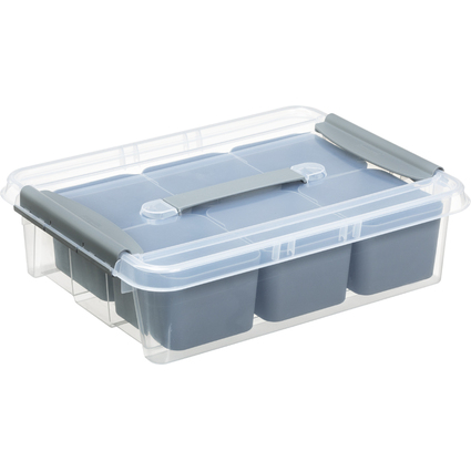 plast team Aufbewahrungsbox PROBOX DIY, 8 Liter
