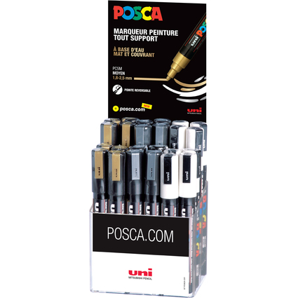 POSCA Pigmentmarker PC-5M, 36er Display