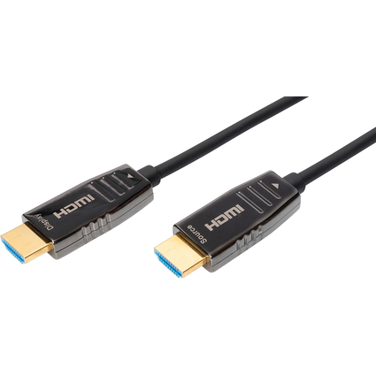 DIGITUS HDMI AOC Hybrid Glasfaserkabel, UHD 8K, 15 m