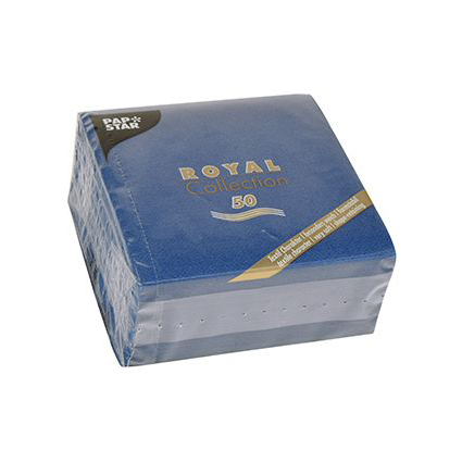 PAPSTAR Cocktail-Servietten "ROYAL Collection", dunkelblau