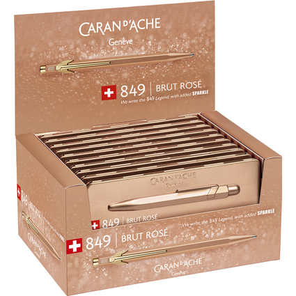 CARAN D'ACHE Druckkugelschreiber 849 Brut Ros, im Display