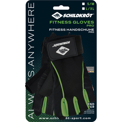 SCHILDKRT Fitness-Handschuhe "Pro", Gre L-XL
