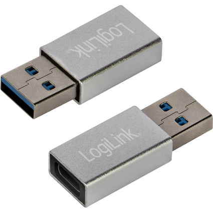 LogiLink USB 3.2 Gen1 Adapter, USB Stecker - USB Kupplung