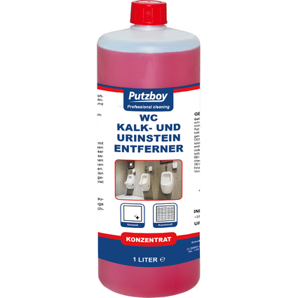 Putzboy WC Kalk- & Urinstein-Entferner, 1 Liter Flasche