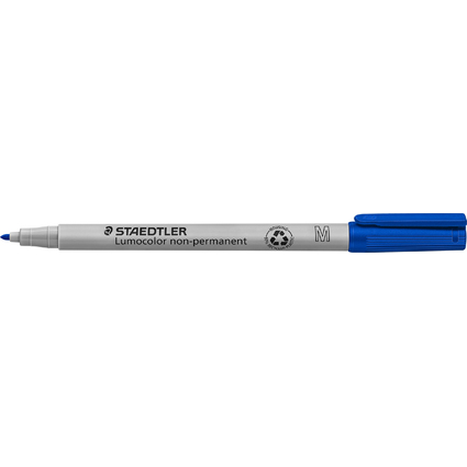 STAEDTLER Lumocolor NonPermanent-Marker 315M, blau