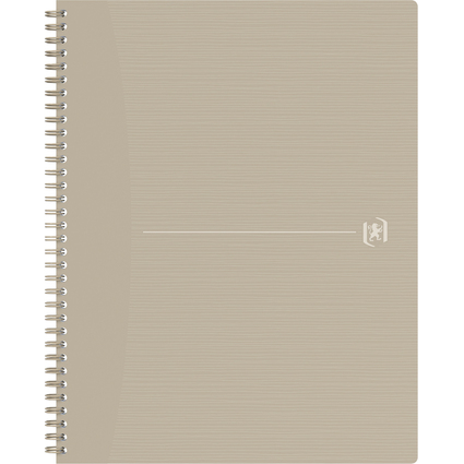 Oxford Spiralbuch Origins, DIN A4, liniert, beige