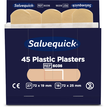 CEDERROTH Salvequick Pflaster-Nachfllung, wasserabweisend